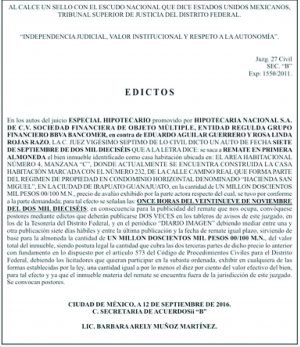 publicar avisos notariales en periodicos